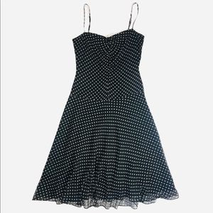 ⚫️ BCBG - SILK - polka dot summer dress